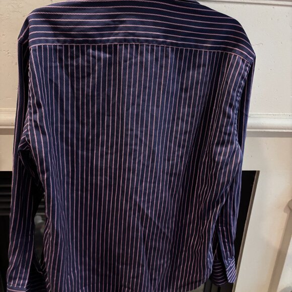 Stanza Long Sleeve Dress Shirt, Mens 42 cm/16.5 - Picture 5 of 15